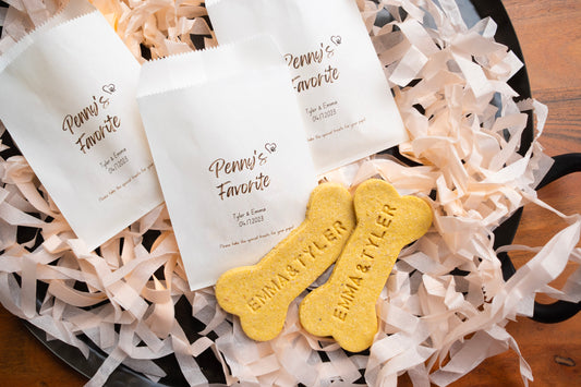 Personalized Bones and Goodie Bags